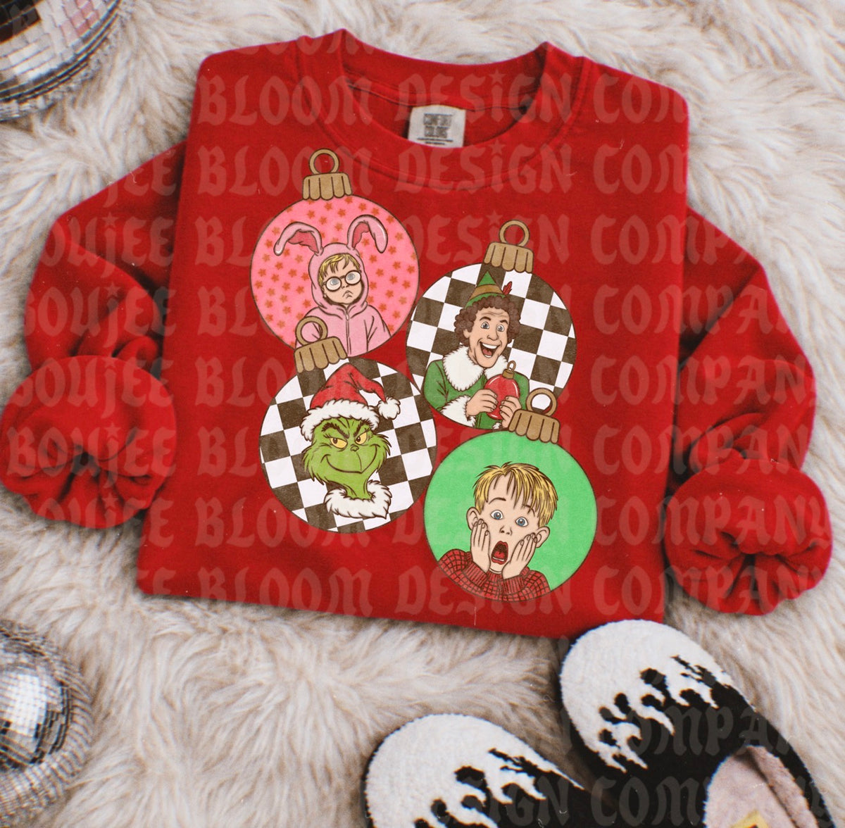 Christmas Character Ornaments PNG
