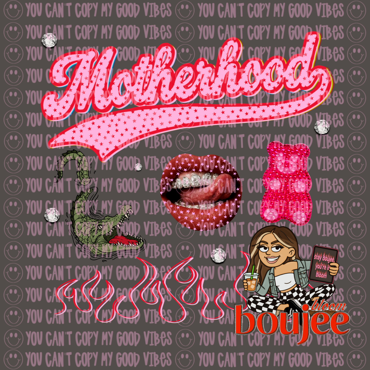 Motherhood Chaos PNG