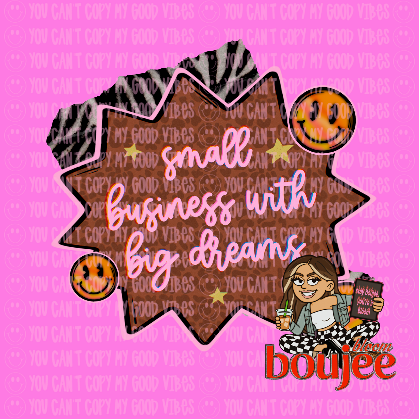 Small Business Big Dreams PNG