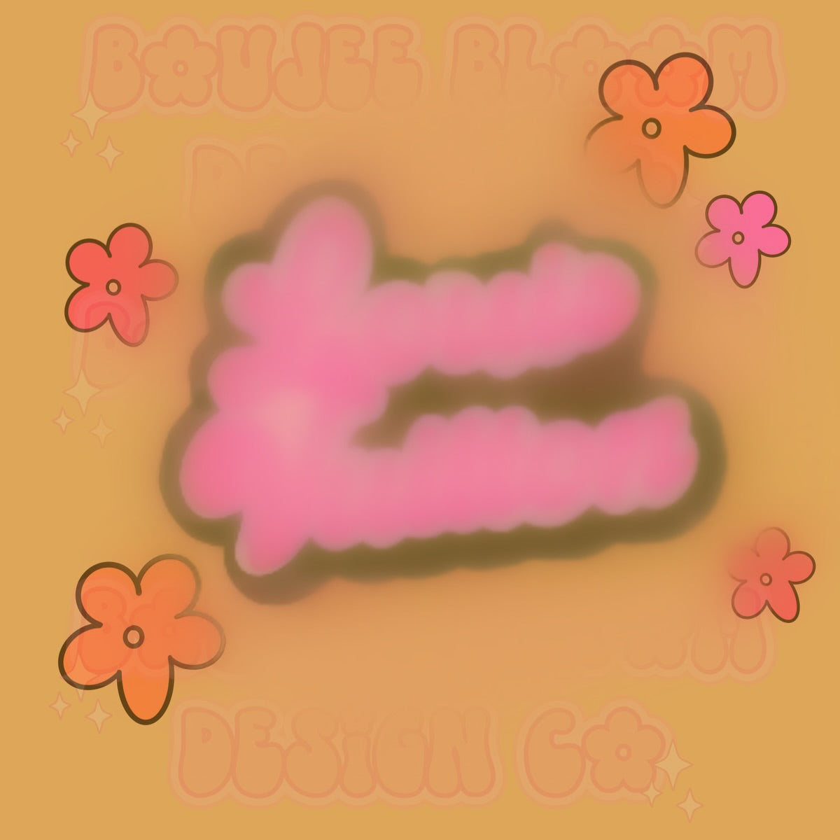 Boujee Floral Denim PNG