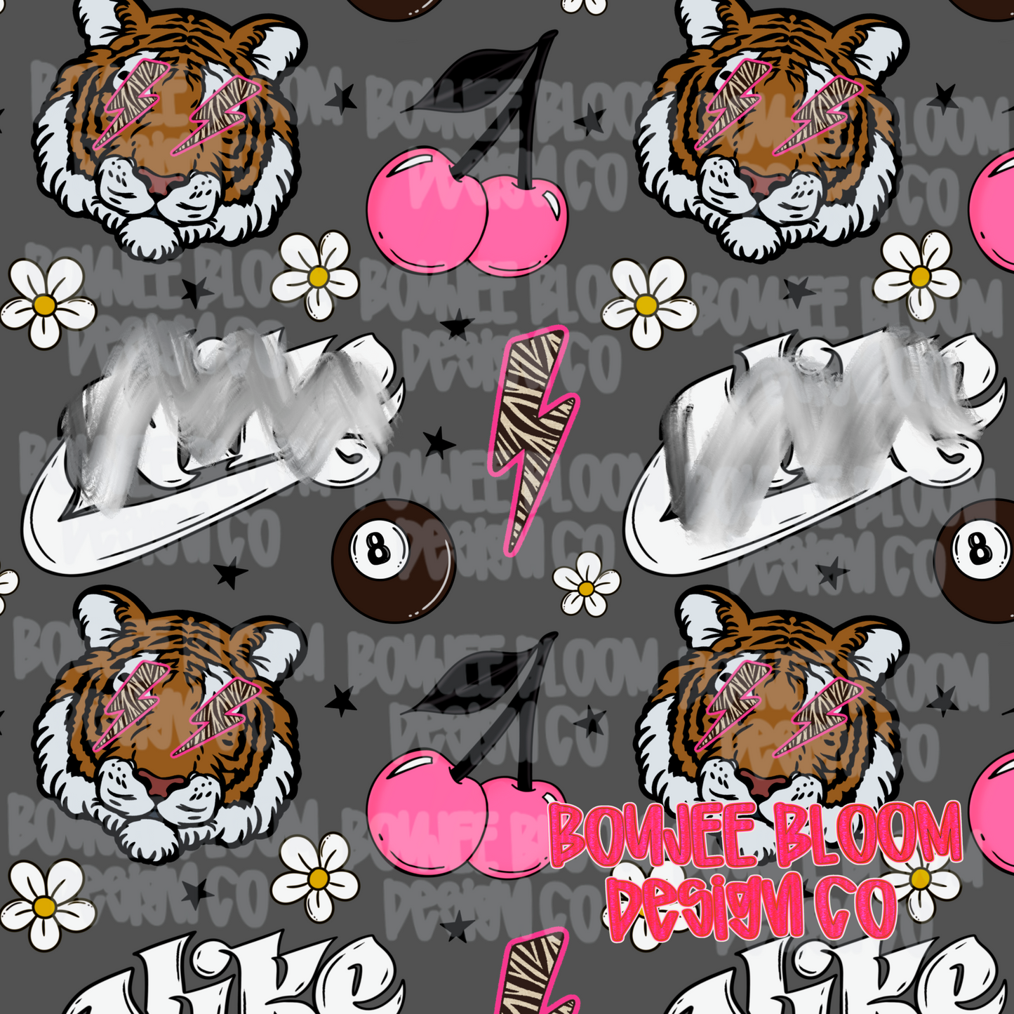 Girly Swoosh Seamless