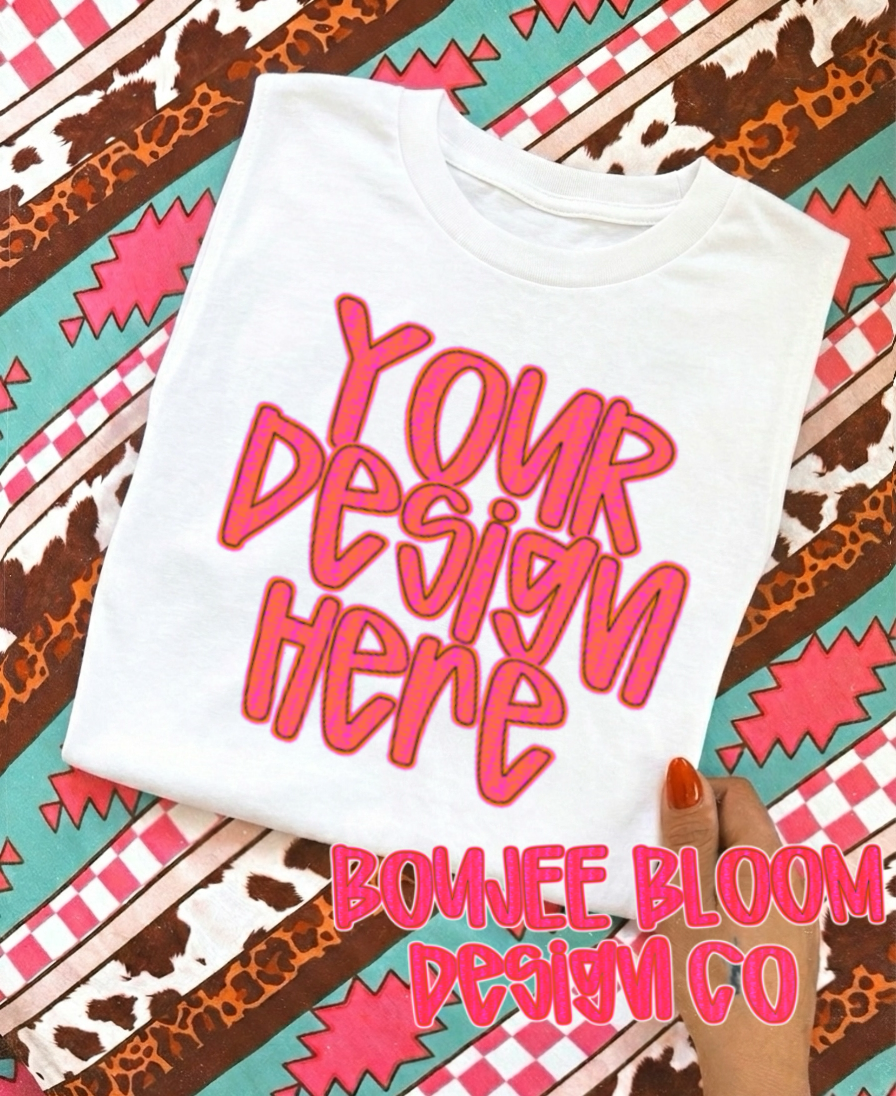 White Tee Mock