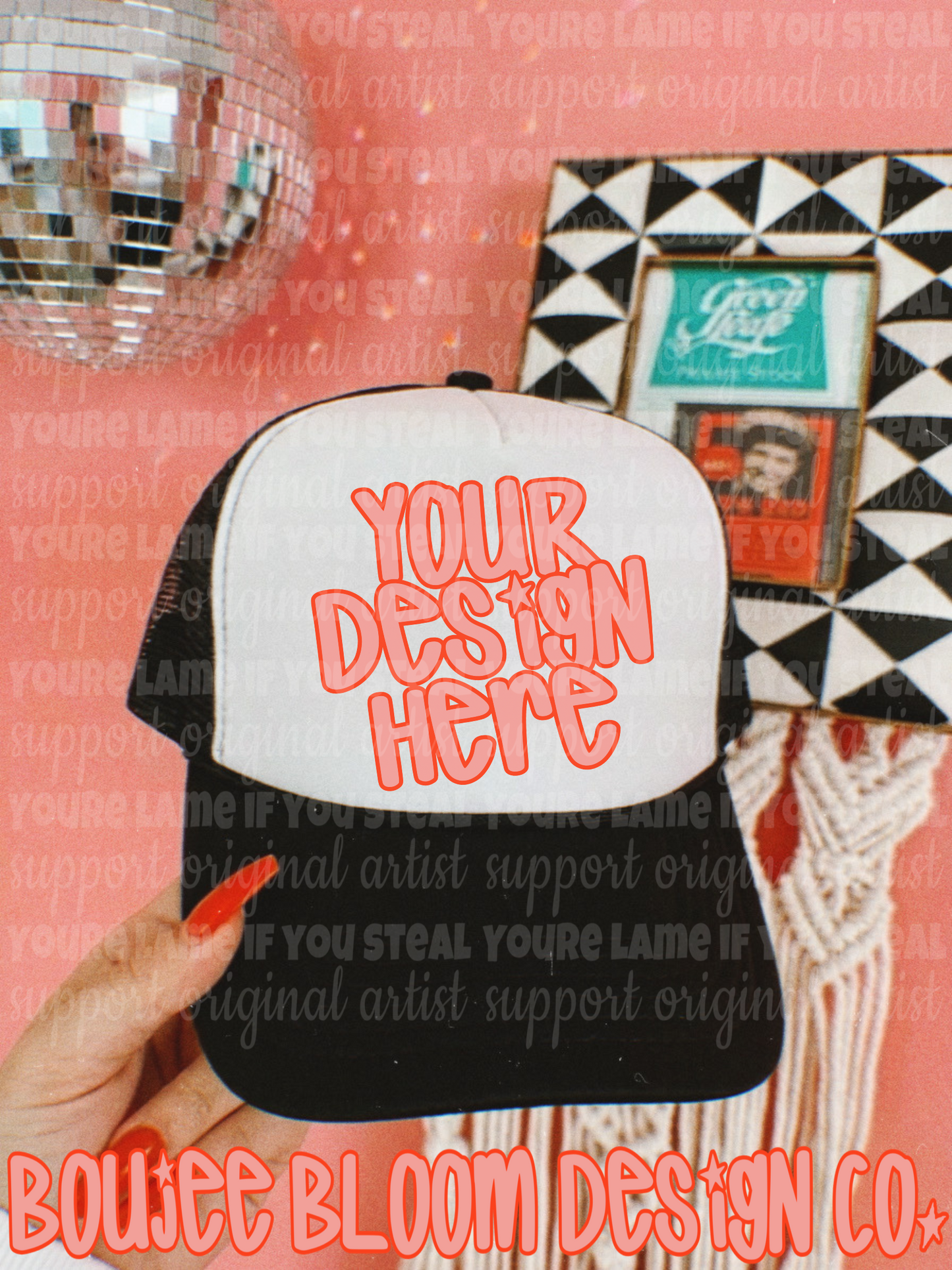 Trucker mockup