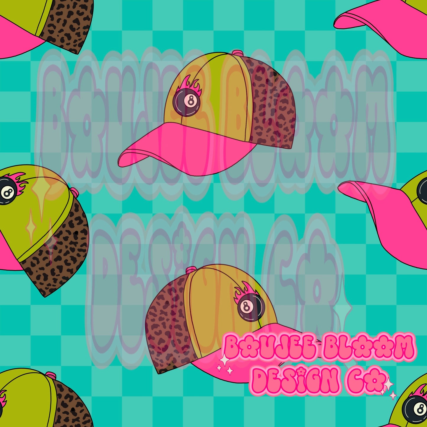 pretty girl vibes seamless LAGUNA BEACH BLUE - GMA X BBDCO COLLAB