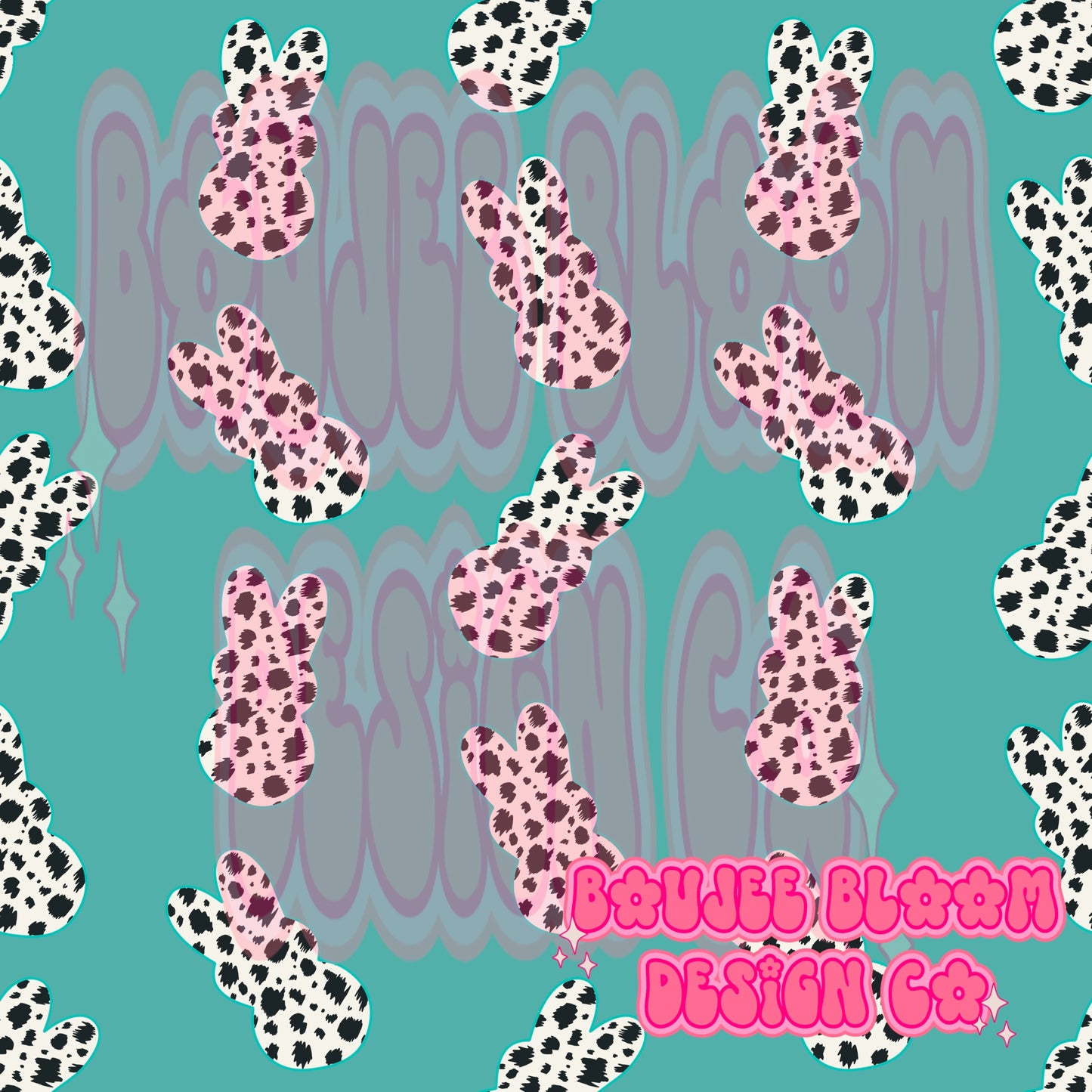 Western Bunnies Cow Print GMA X BBDCO COLLAB