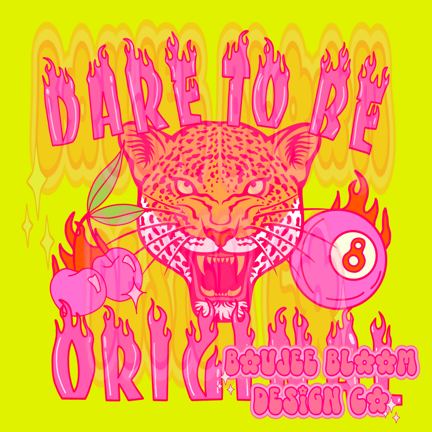 Dare to be Original PNG