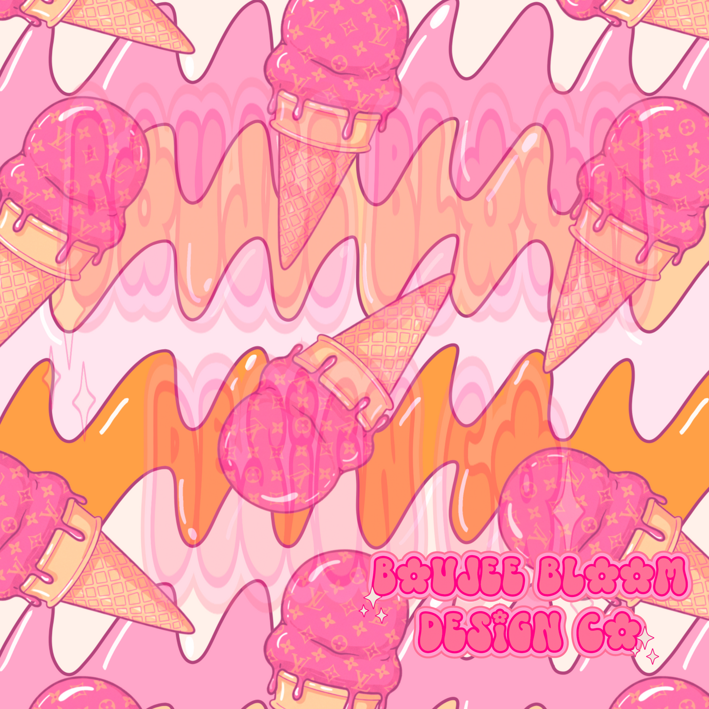 Boujee Ice Cream Seamless