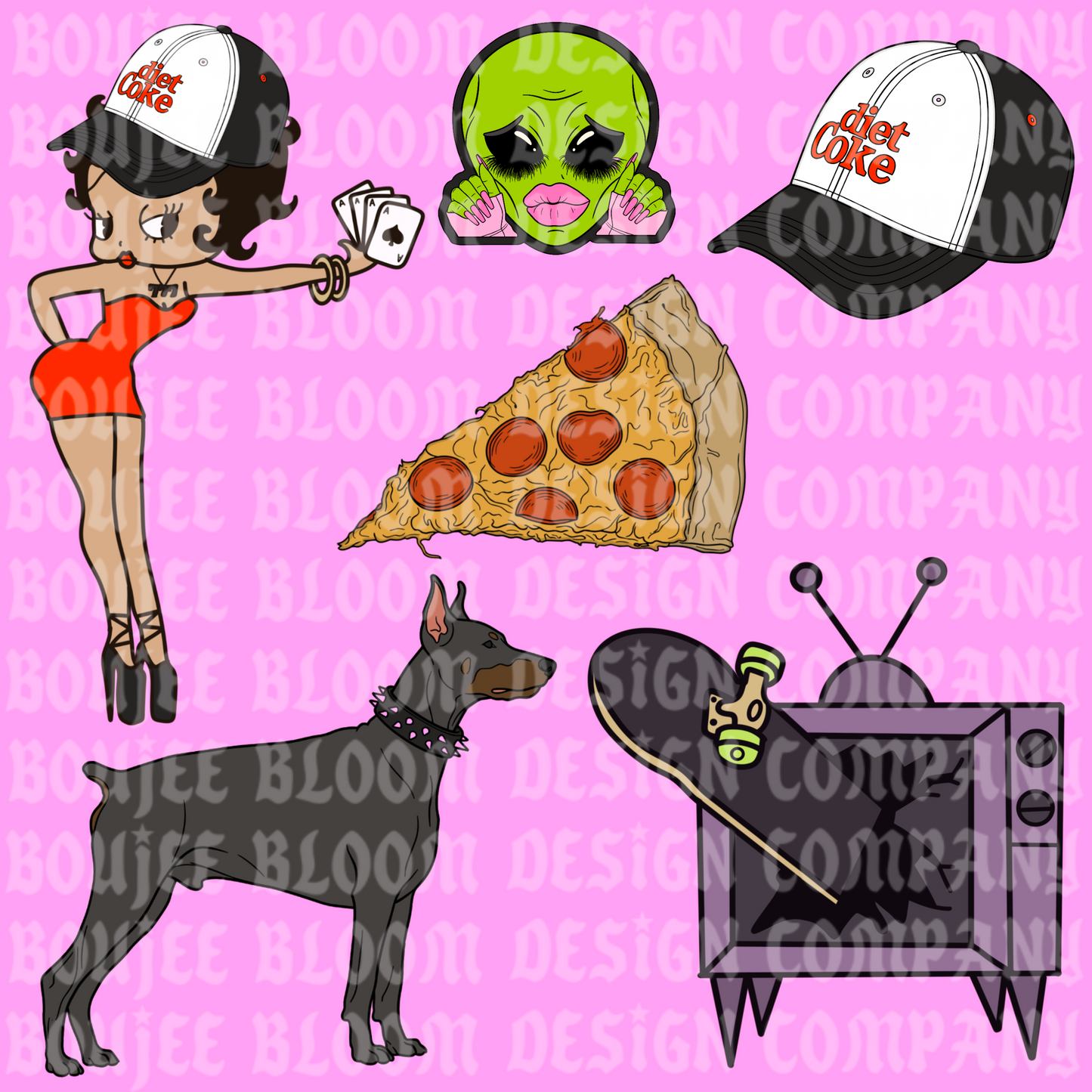 Stellar Babe - Commercial Use Only Clip Art