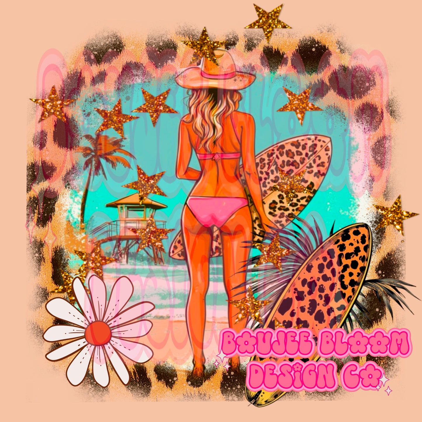 Beachy Babe PNG COLLAB