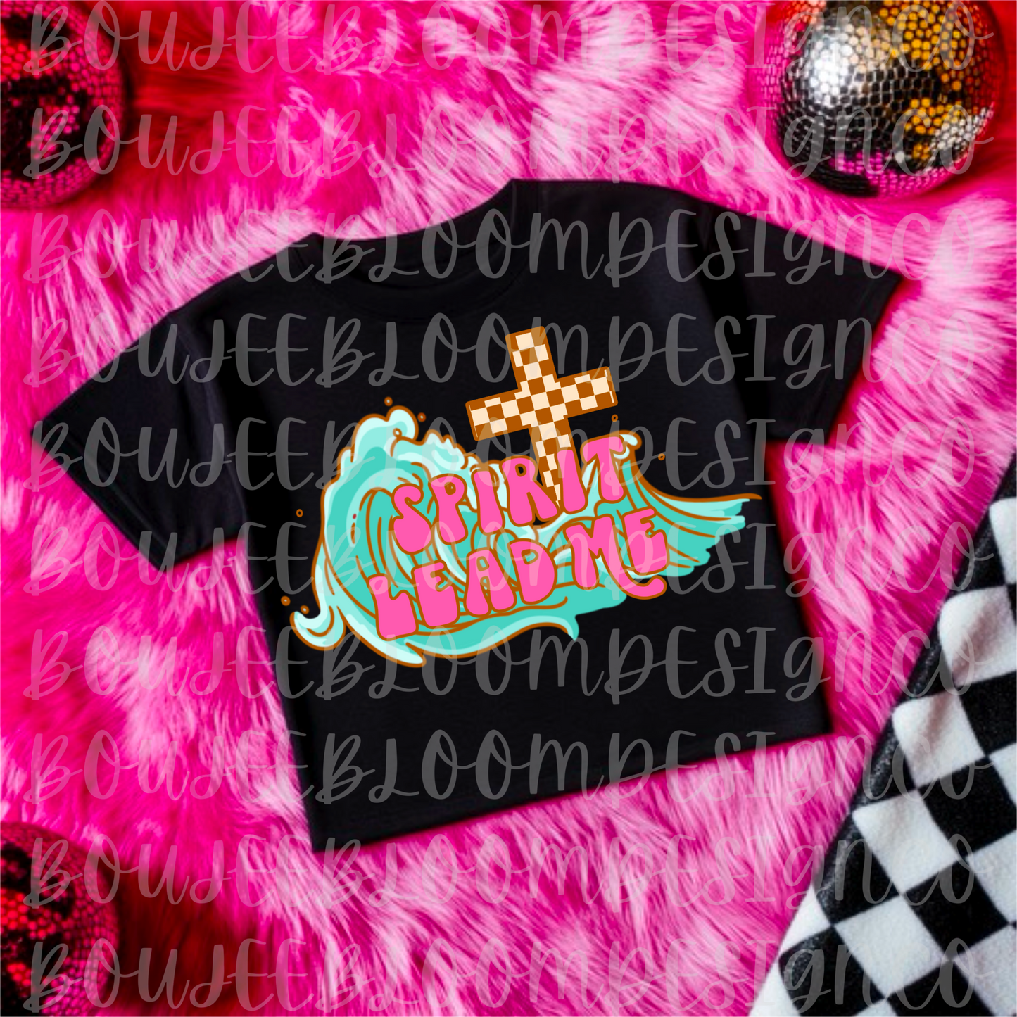 Spirit Lead Me Pink PNG