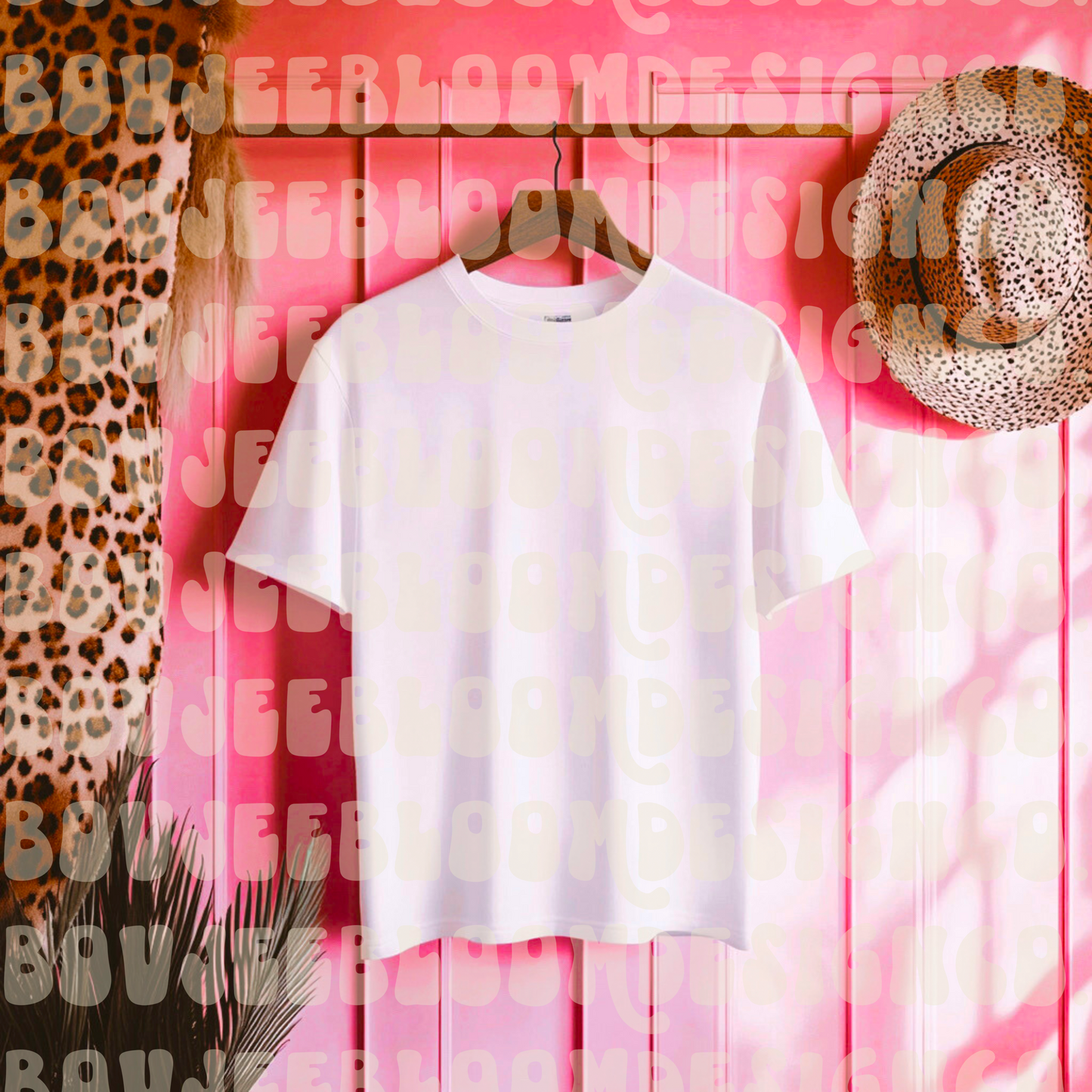 White Tee Mock