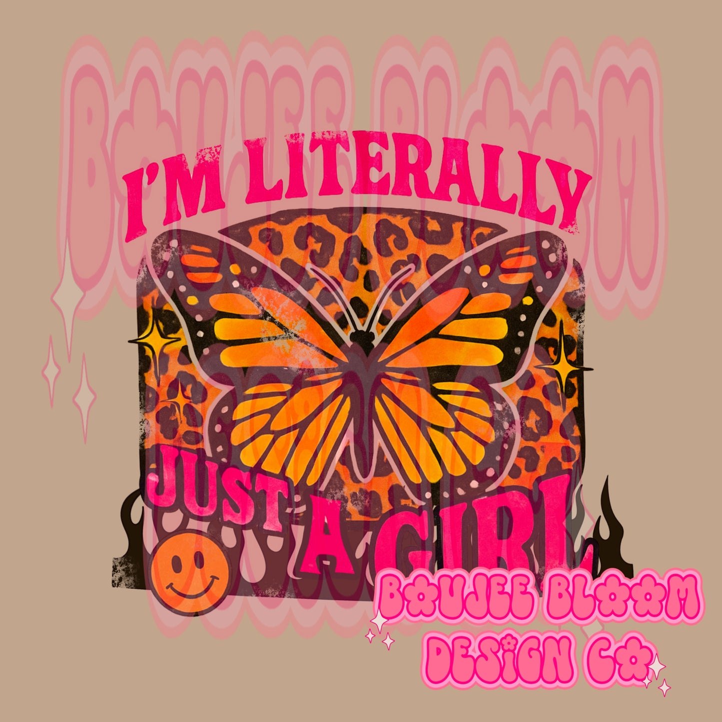 I’m literally just a girl PNG