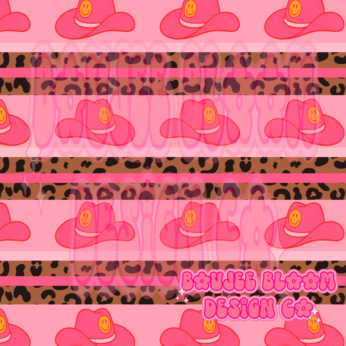 Hats and Stripe Work SEAMLESS