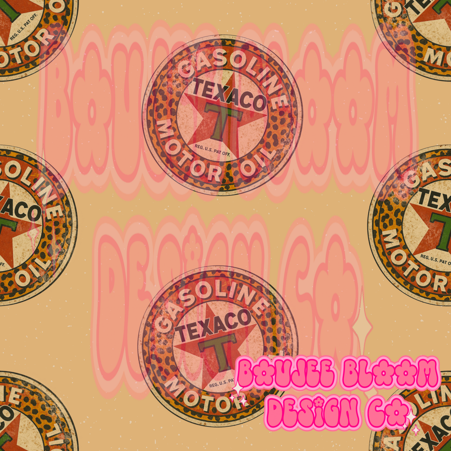 vintage sign seamless