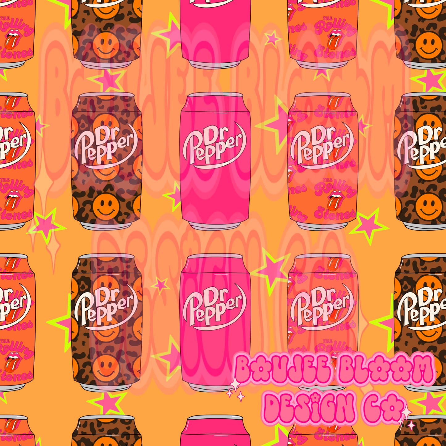 DP Orange Cream seamless