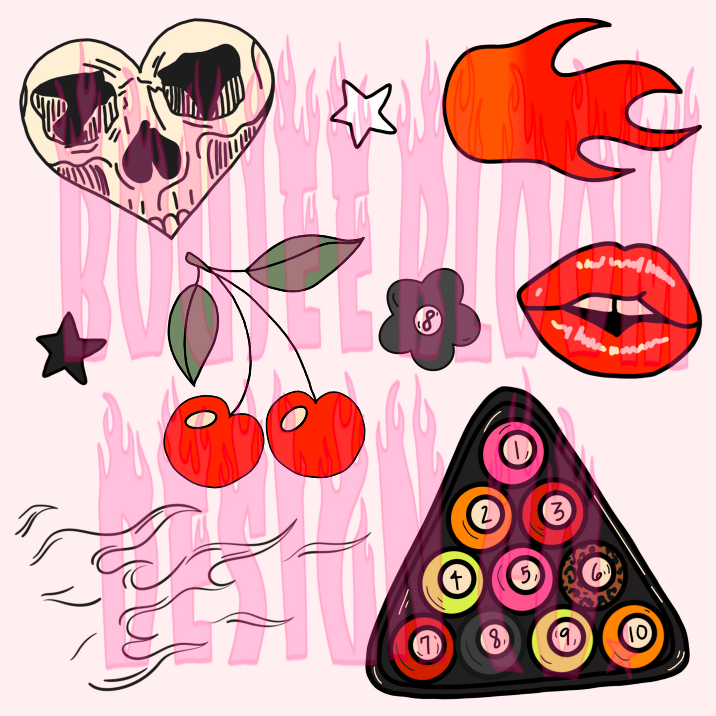 Skater Babe - Commercial Use Only Clip Art Bundle