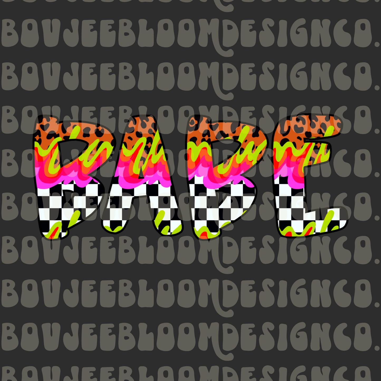 Babe Retro Galactic Alpha PNG