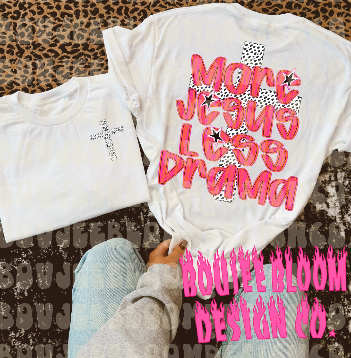 More Jesus Less Drama PNG