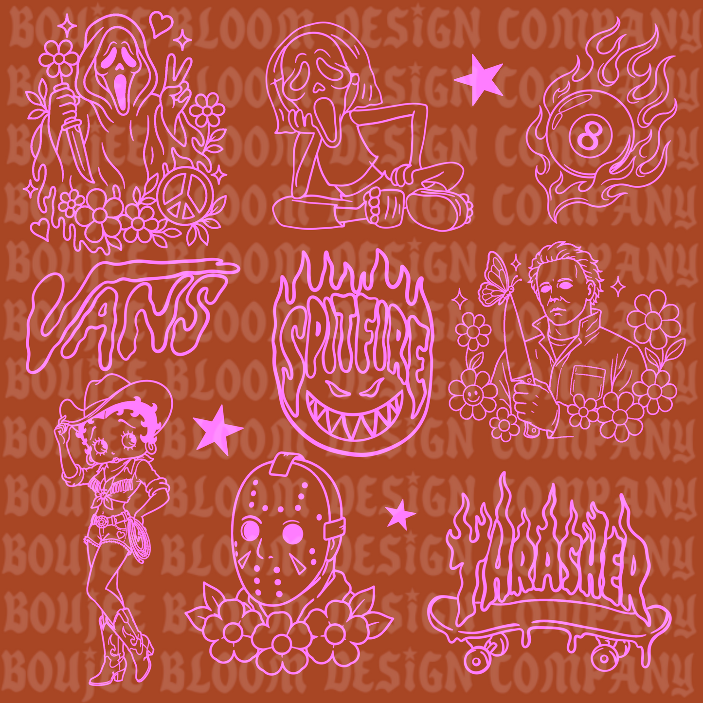 Doing My Best Stamp Set PROCREATE ONLY