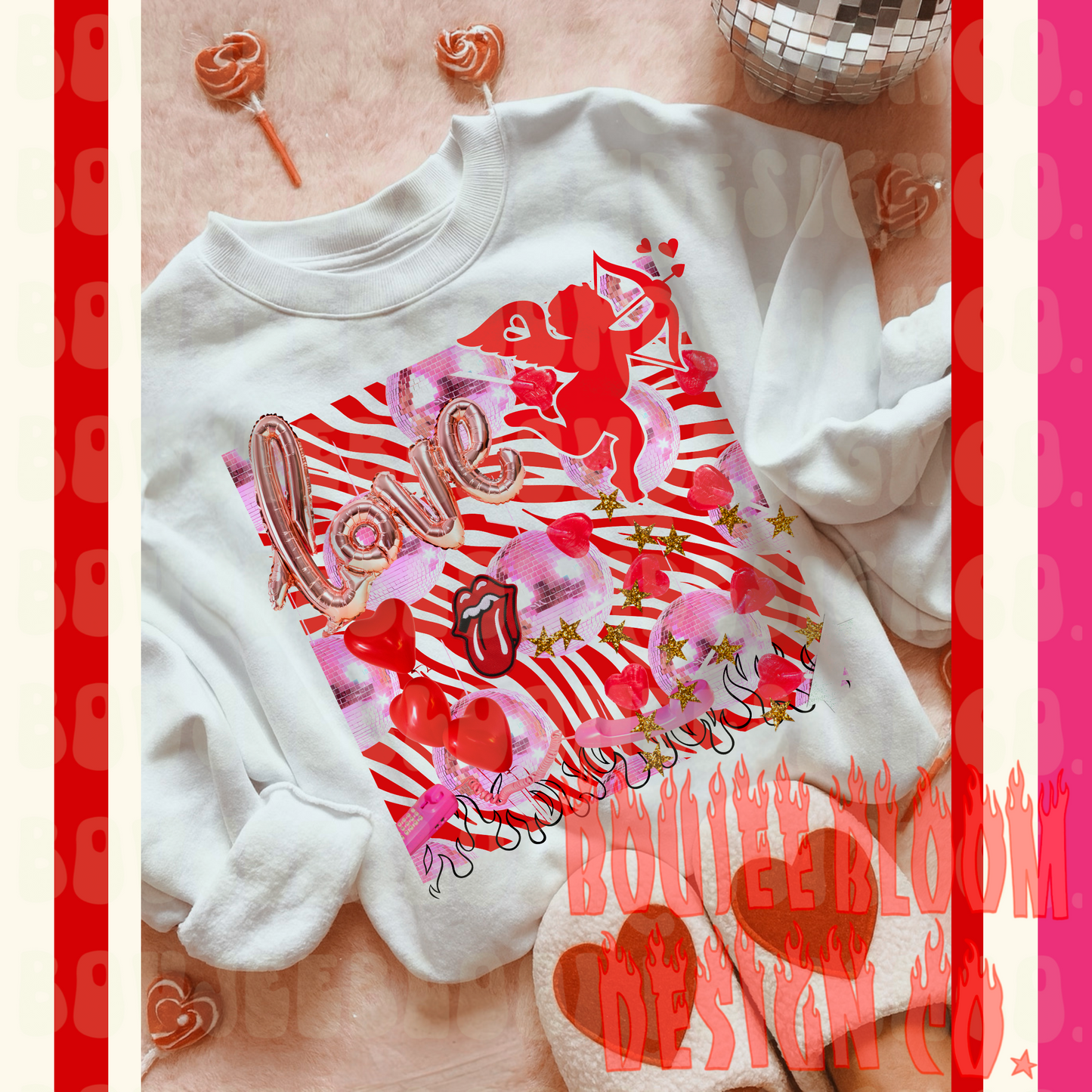 Valentines Day Collage PNG