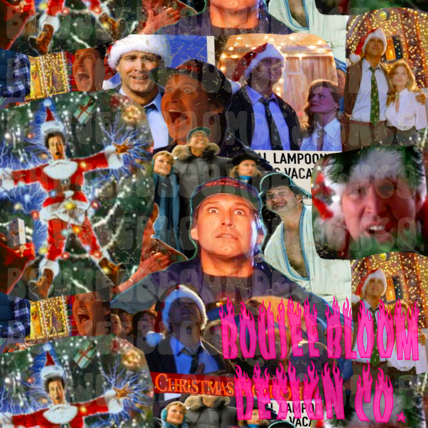 Vacation Collage Seamless