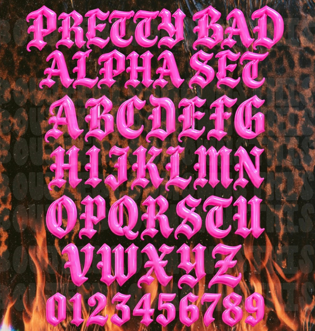 Pretty Bad Alpha Set