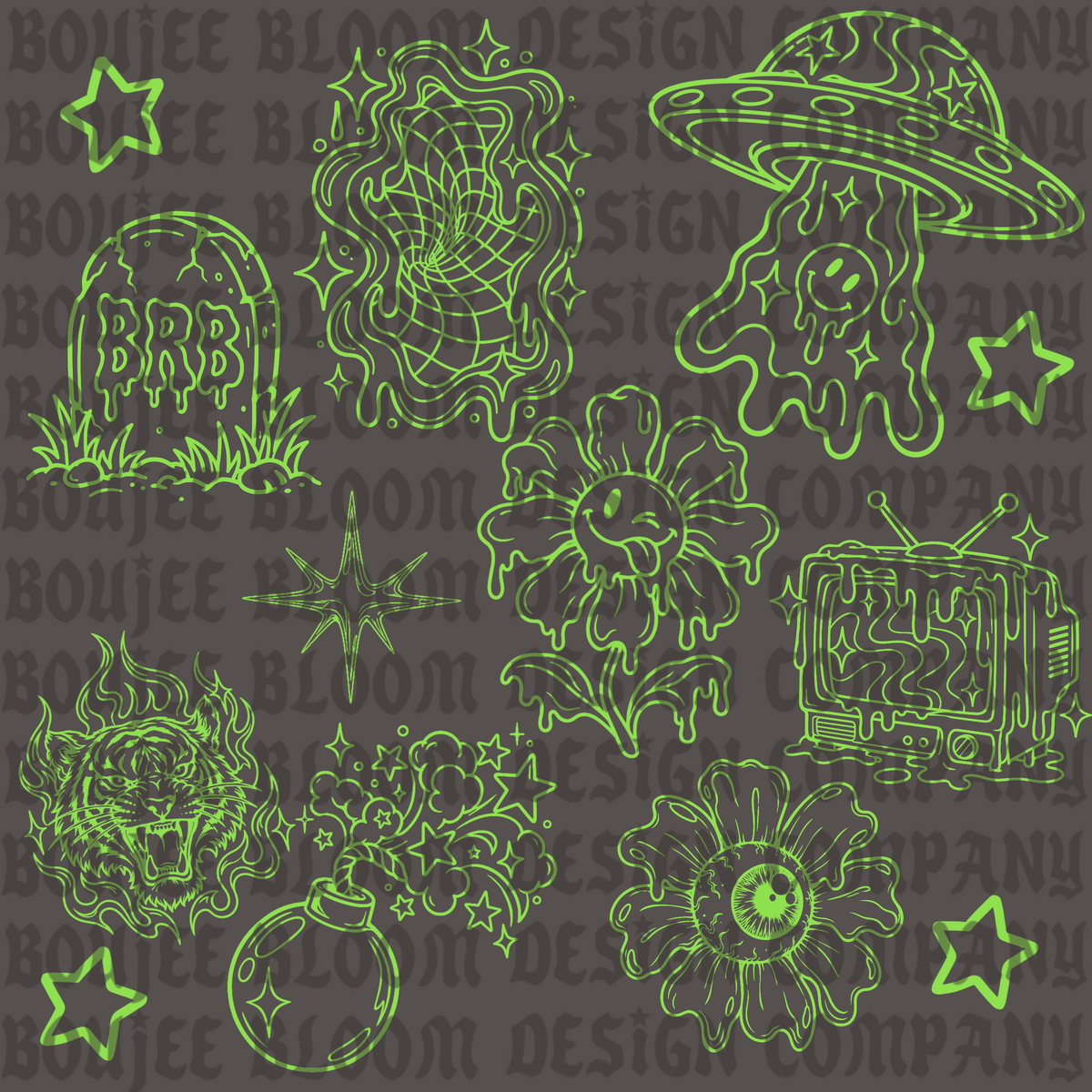 ET PROCREATE STAMP SET ONLY