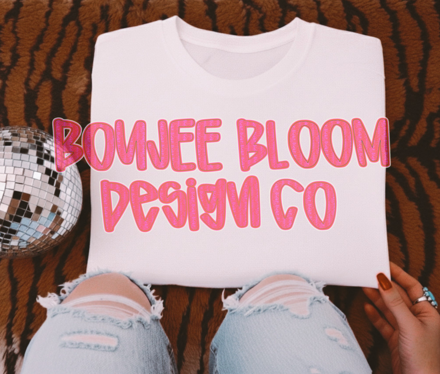 White Tee Mock