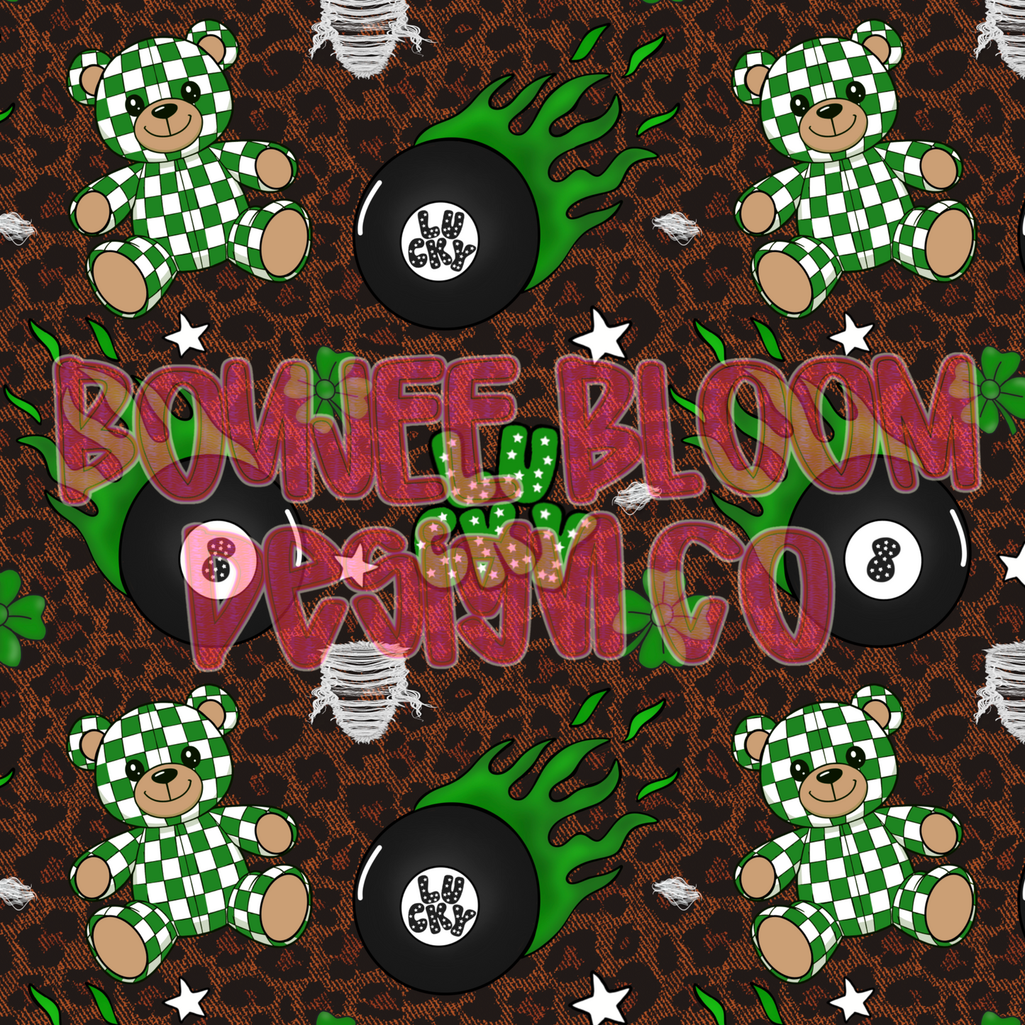 Lucky Bears Seamless