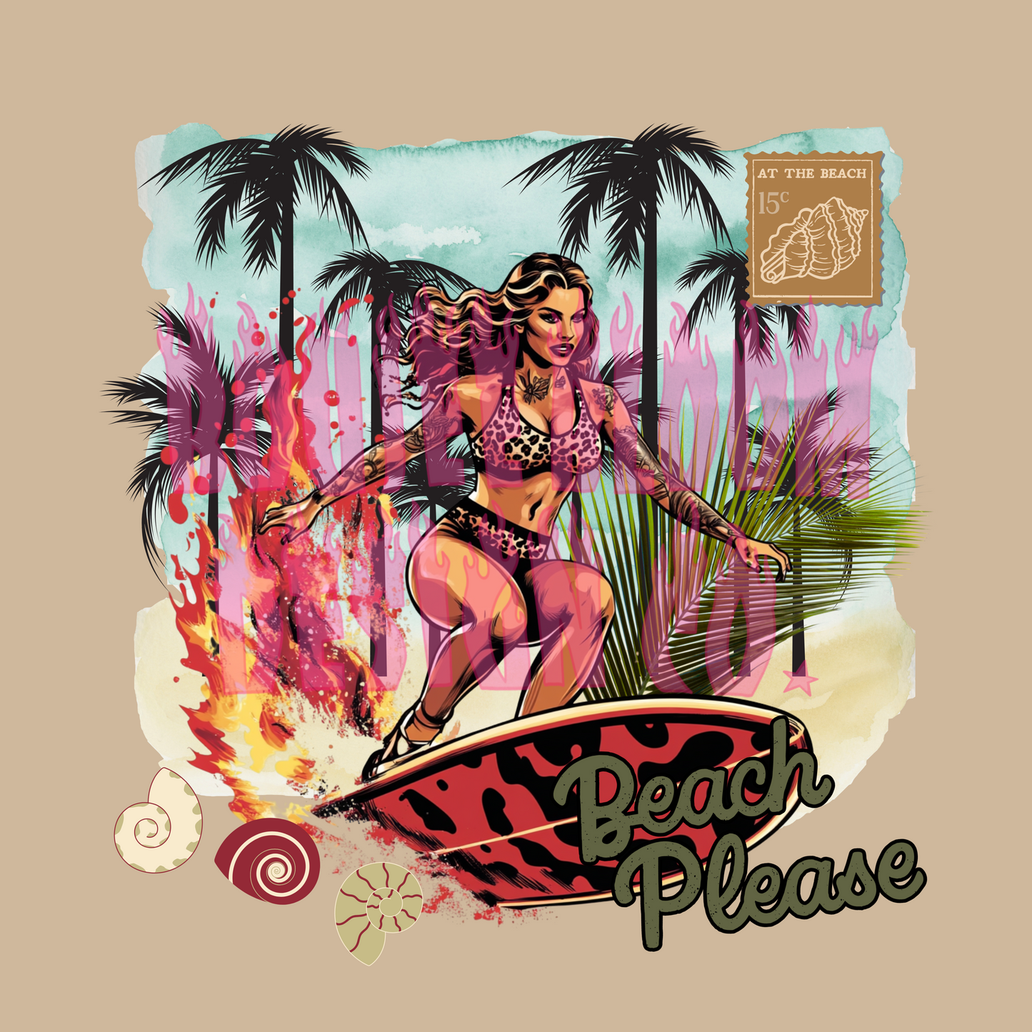 Beach Please PNG COLLAB