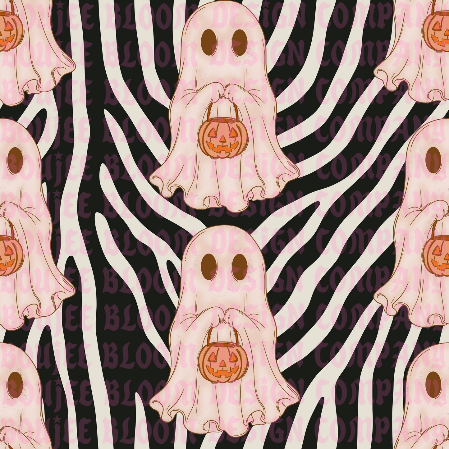 Wild Ghost Seamless