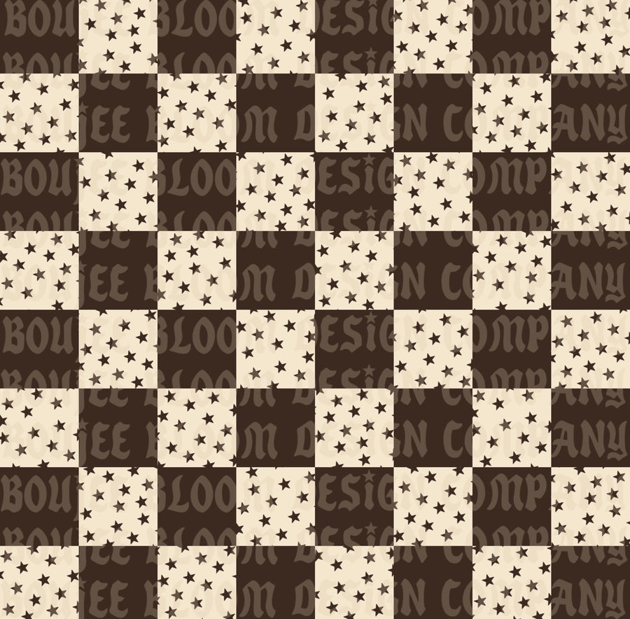 Wild Side Check Seamless
