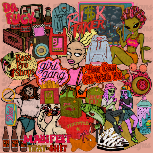 Clip Art Palooza Boujee Bloom x Cherry Blush Collab NO CODES