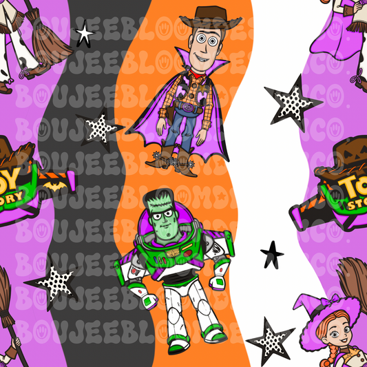 Halloween Toys Seamless