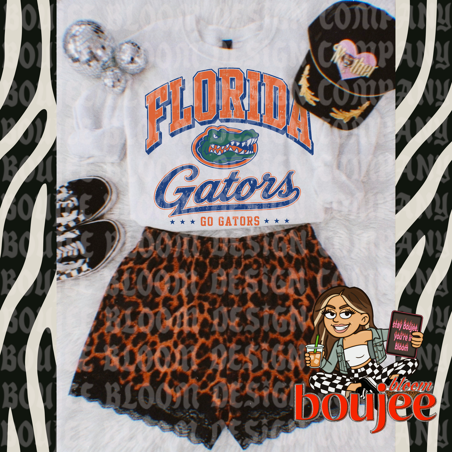 Vintage Florida Football PNG