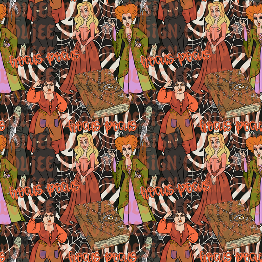 Hokey Pokey Characters Seamless