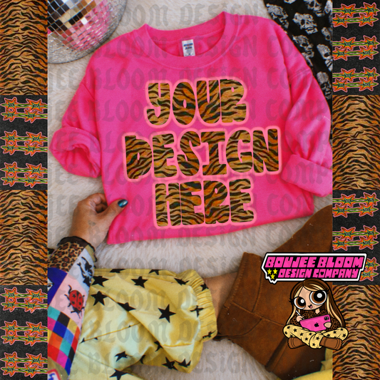 Pink Sweatshirt Mock Up