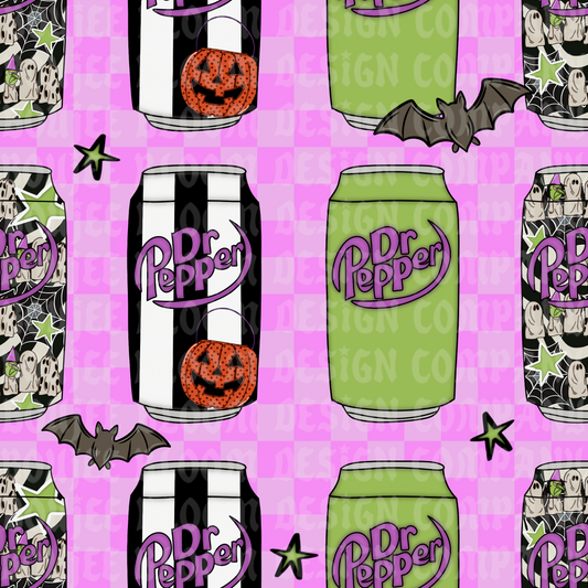 Halloween Soda Seamless