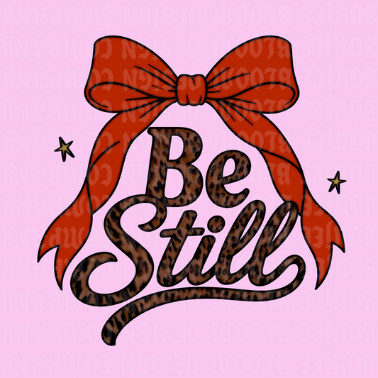 Be Still PNG