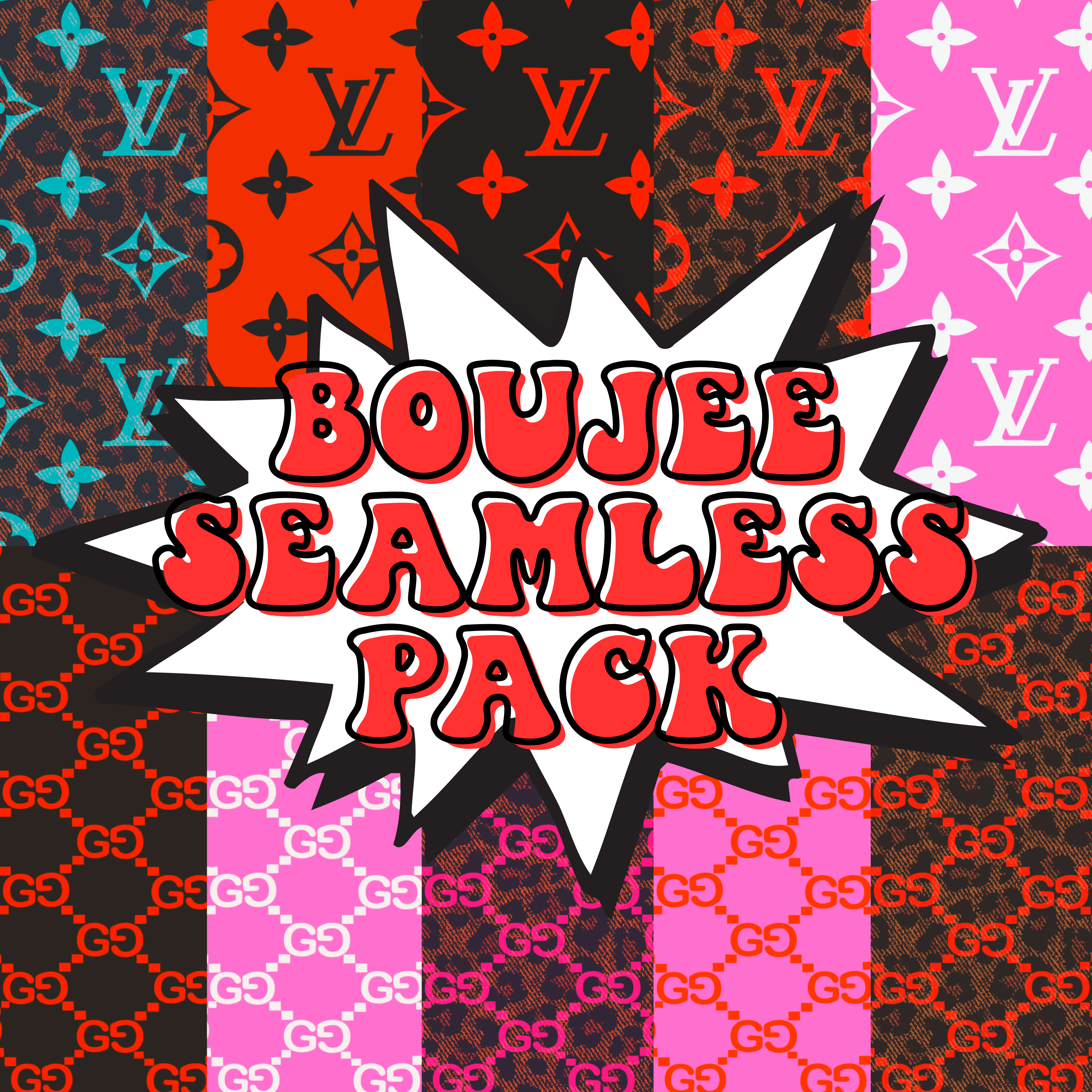 Boujee Seamless Pack + Commercial Use - NO CODES ️ – Boujee Bloom ...