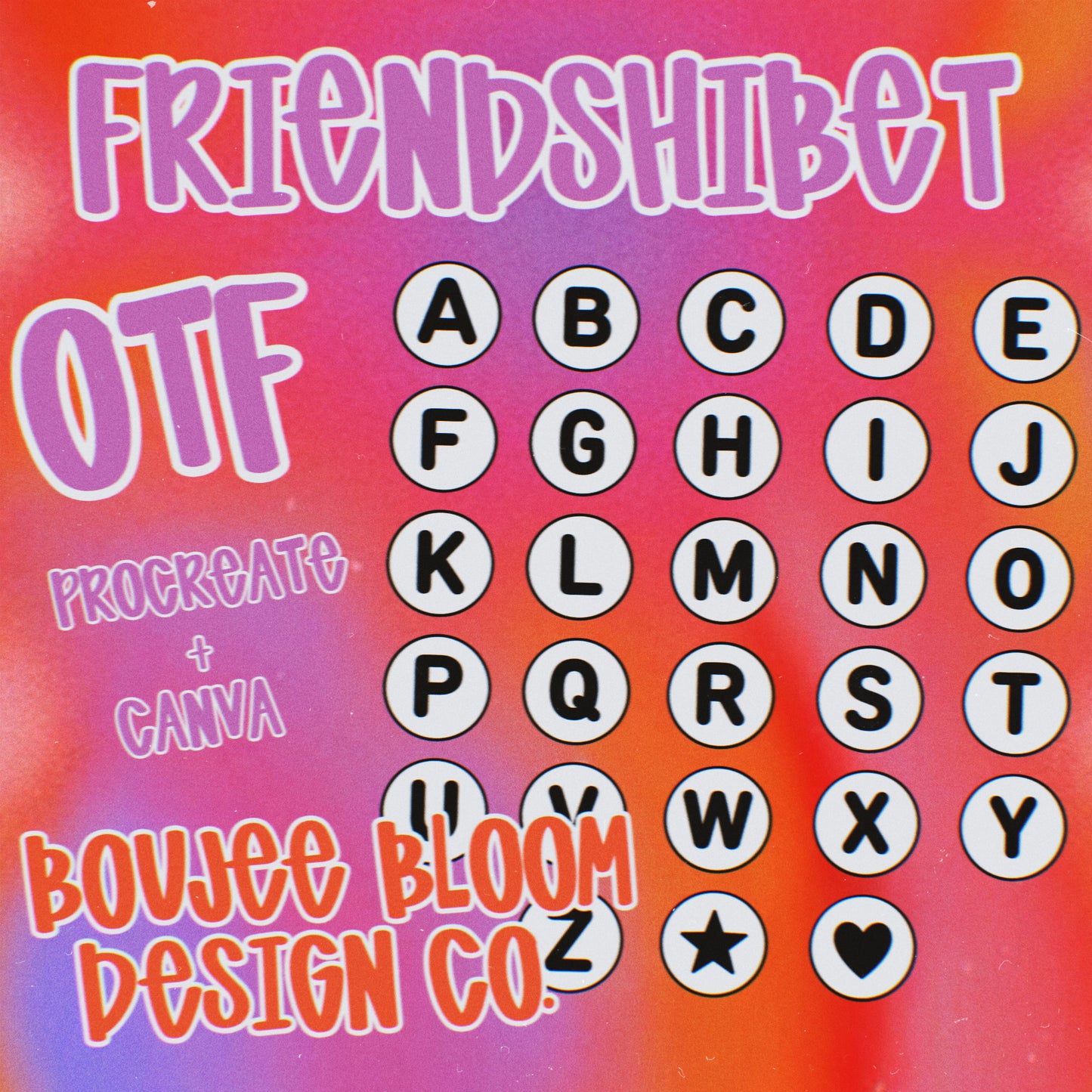 Friendshibet Font- OTF