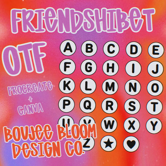 Friendshibet Font- OTF