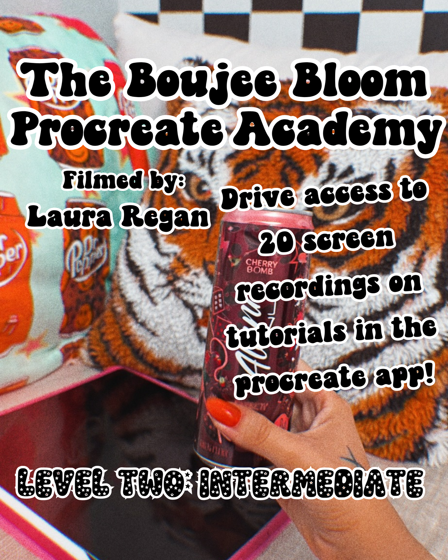 The Boujee Bloom Procreate Academy LEVEL 2: INTERMEDIATE