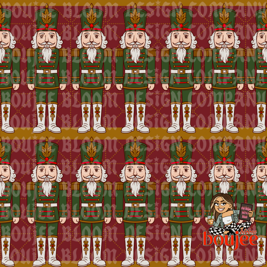 Christmas Nutcracker Seamless