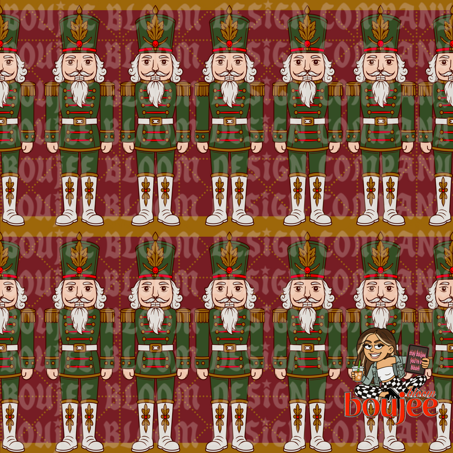 Christmas Nutcracker Seamless