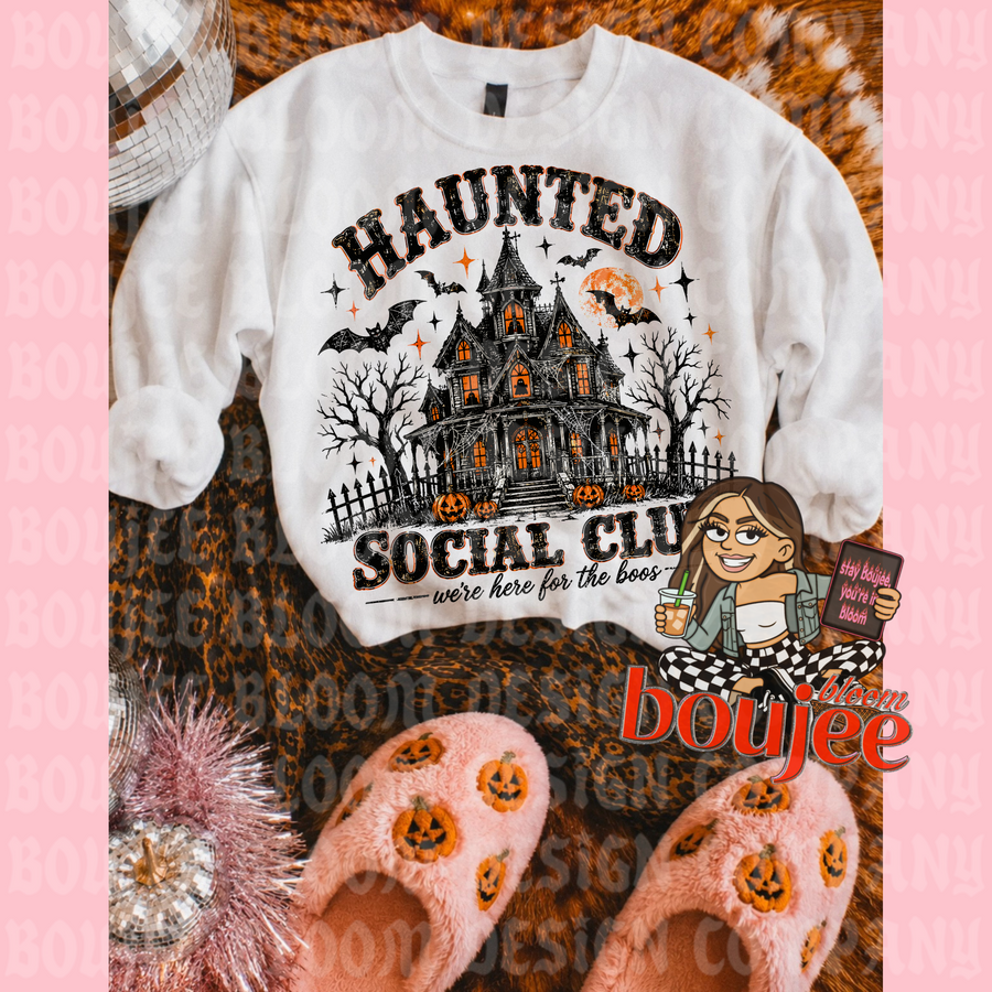 Haunted Social Club PNG