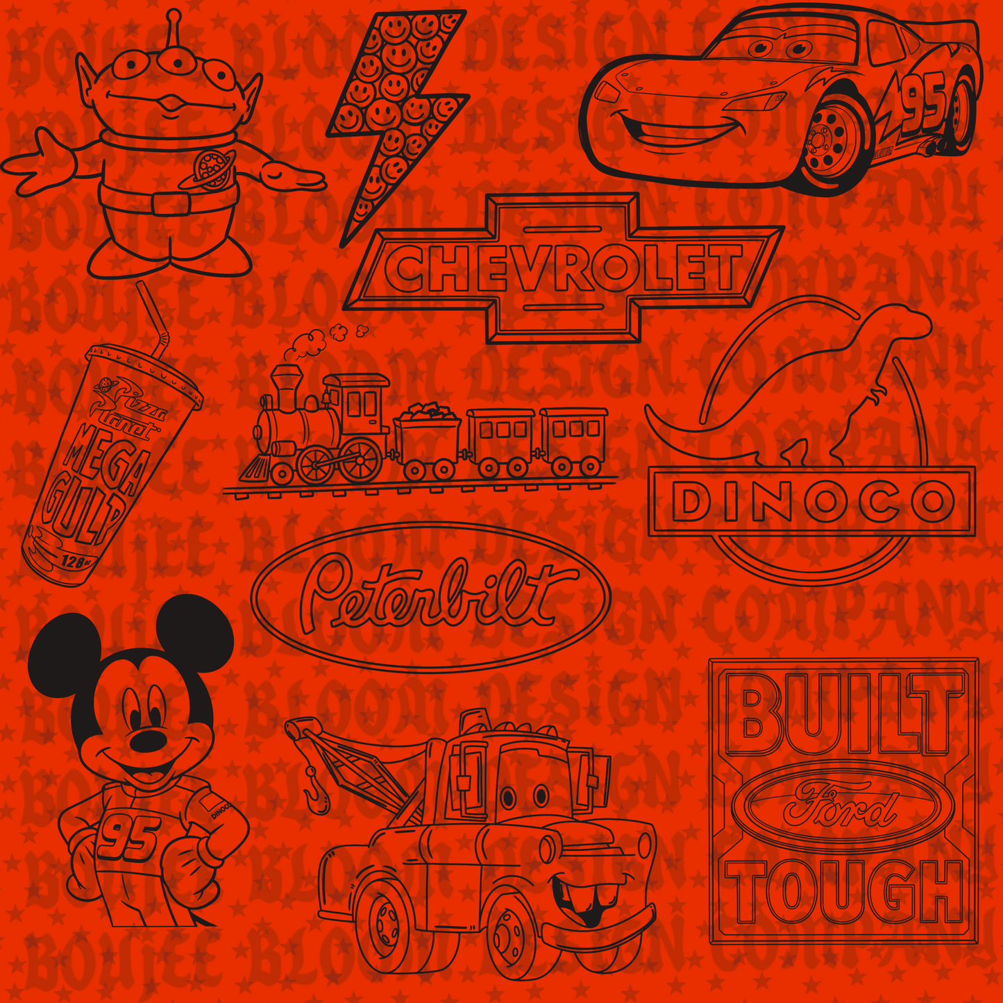 Boyhood Stamp Set PROCREATE ONLY