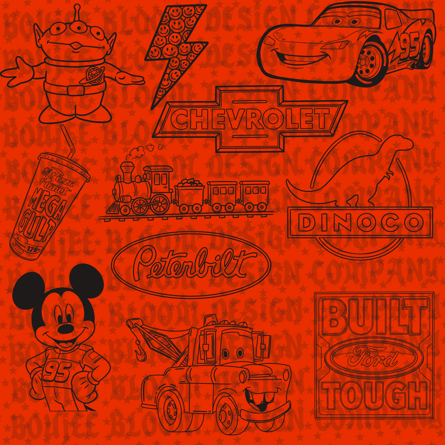 Boyhood Stamp Set PROCREATE ONLY