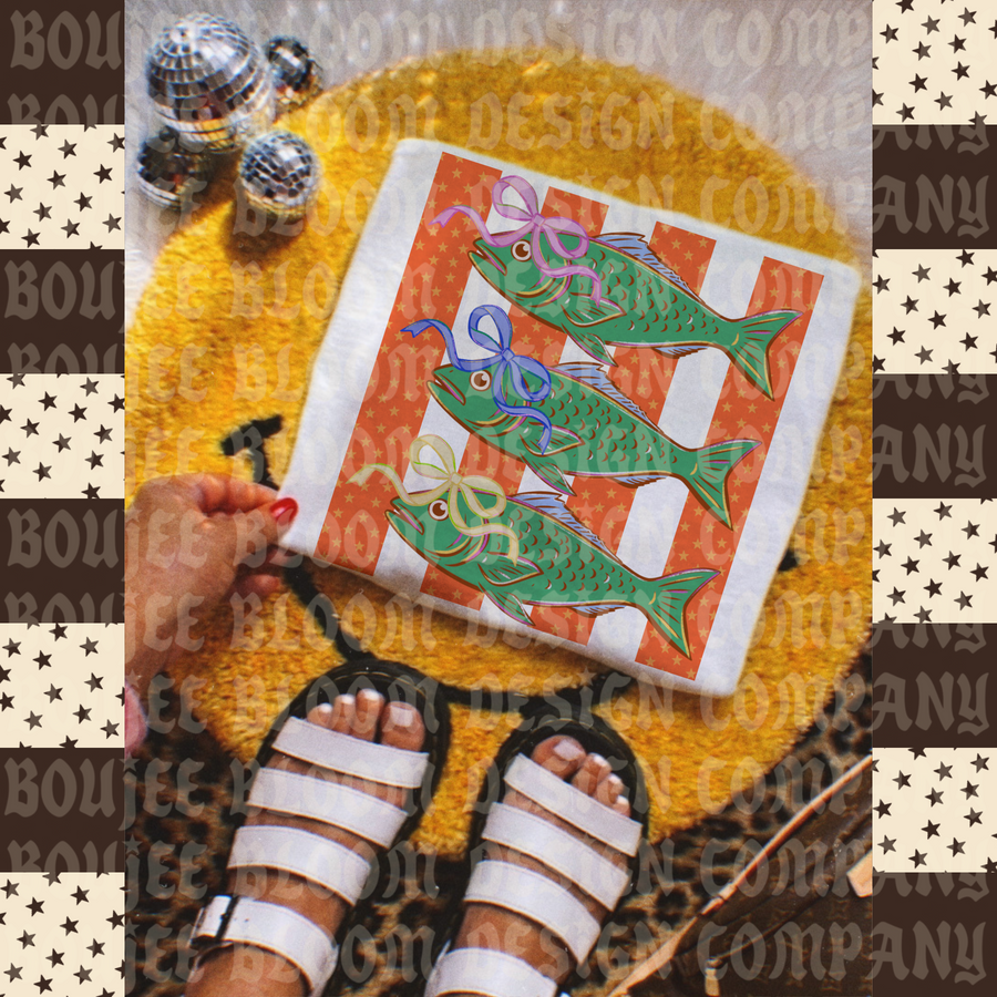 Fish with Bows PNG