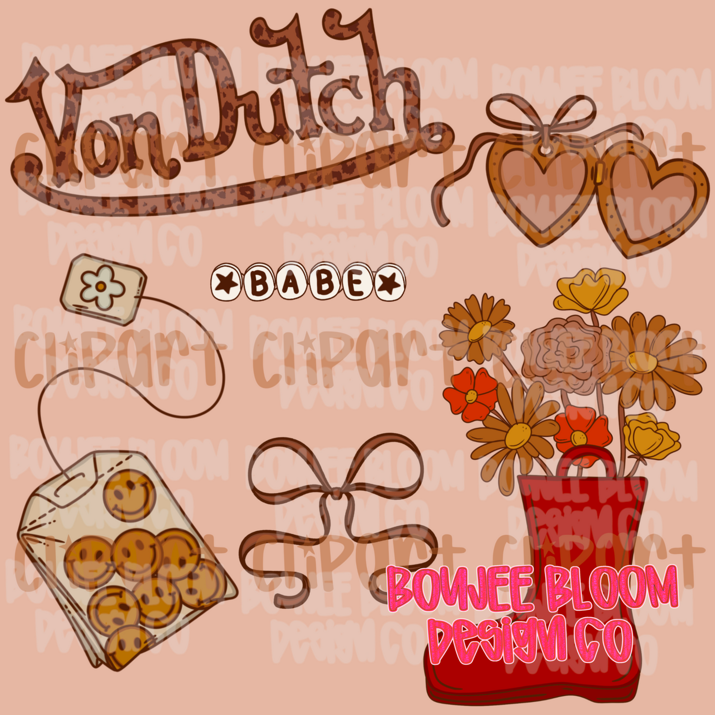 Von D BUNDLE - Commercial Use Only Clip Art